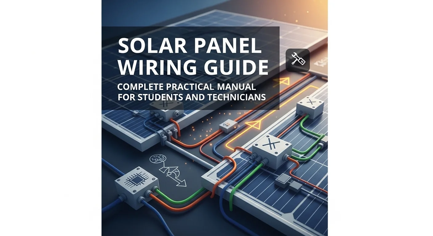 Solar Panel Wiring Guide: Complete Practical Manual for Students and ...