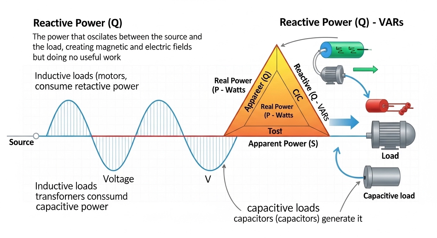 What Is Reactive Power? Definition, Formula, Importance, and Applications