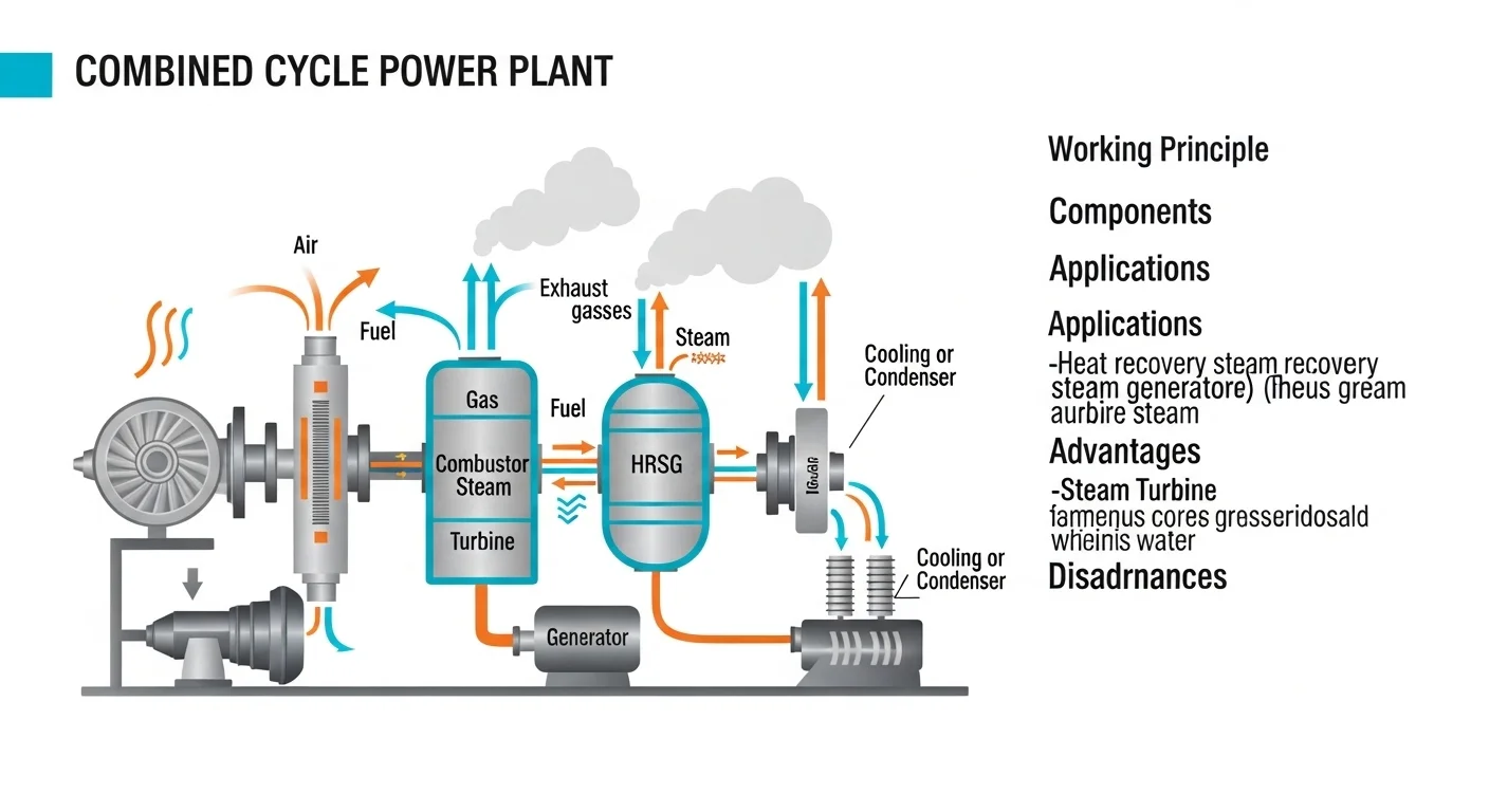Combined Cycle Power Plant: Working Principle, Components