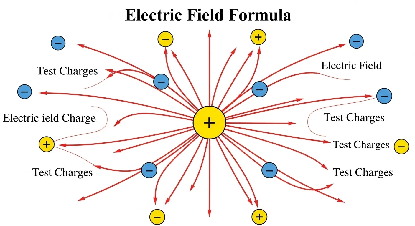 Electric Field Formula: Complete Guide to Definition, Working Principle ...