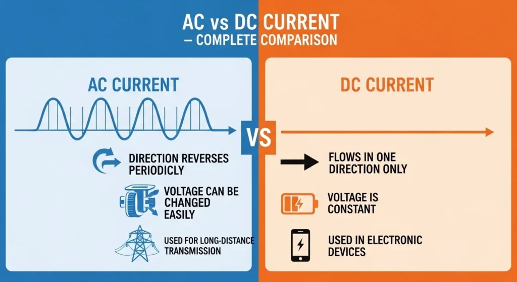 AC vs DC Current – Complete Comparison