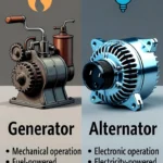 generator vs alternator