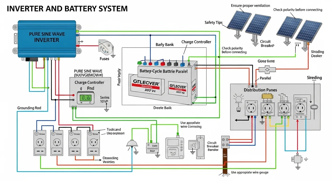 Inverter Battery Wiring: Complete Practical Guide for Electrical ...