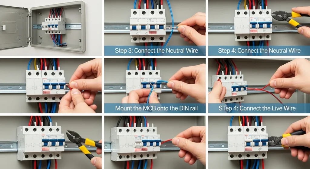MCB Wiring in Home