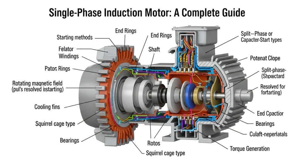 Single-Phase Induction Motor: A Complete Guide