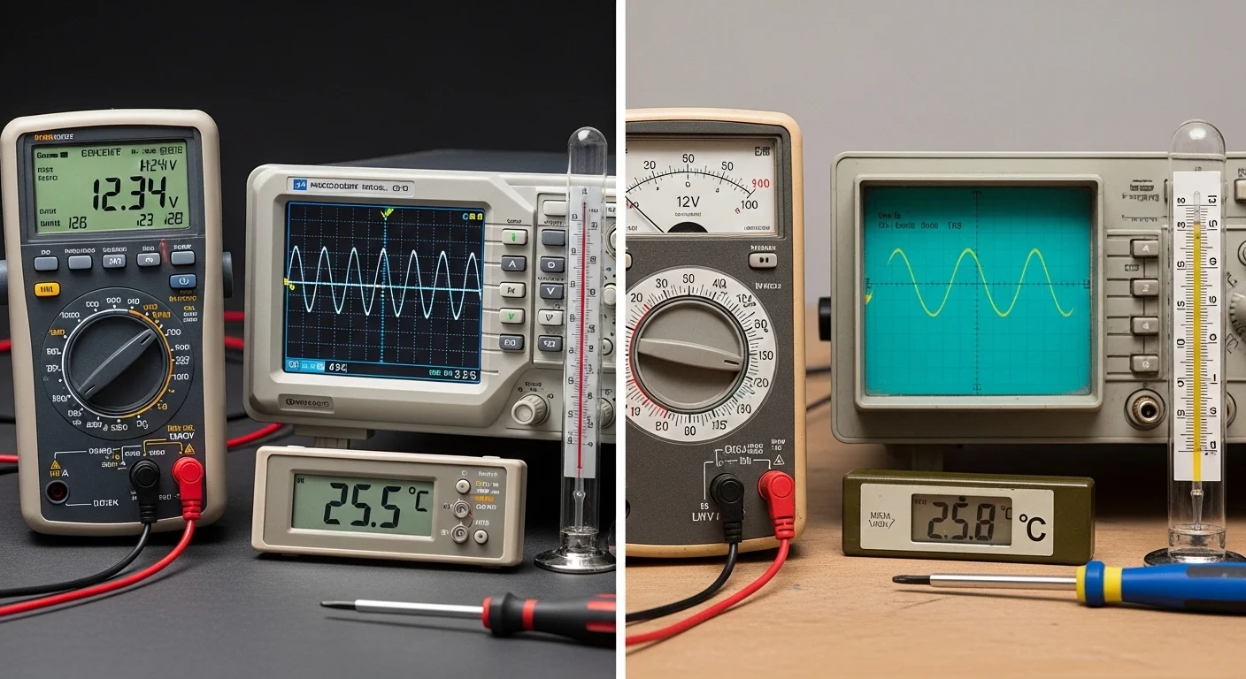 Digital Instruments Physics Digital vs Analog Instruments