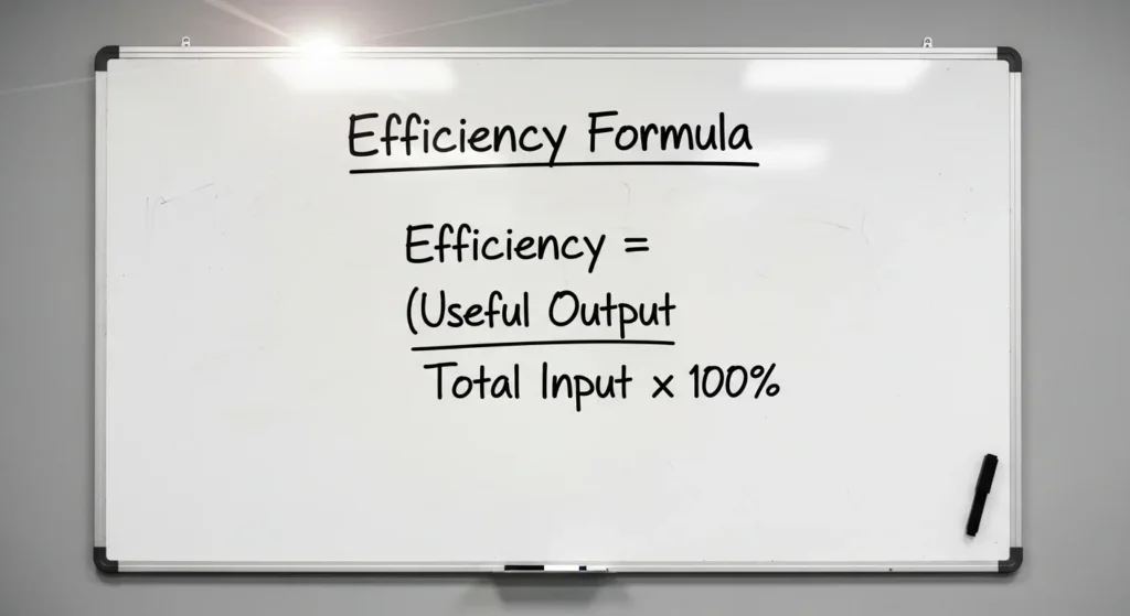 Efficiency Formula