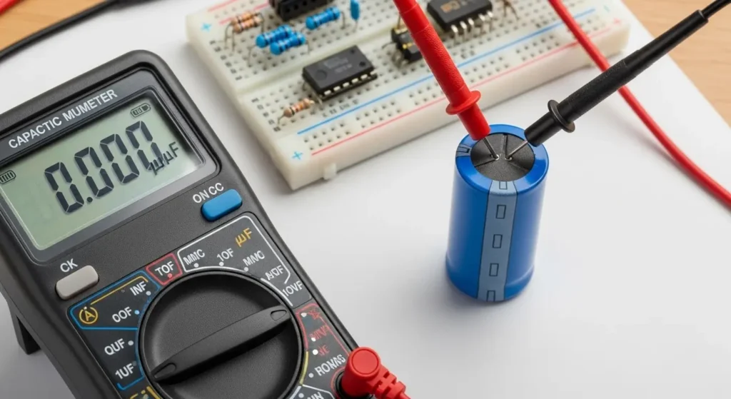 how to test capacitor
