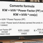 kVA to kW Formula Explained