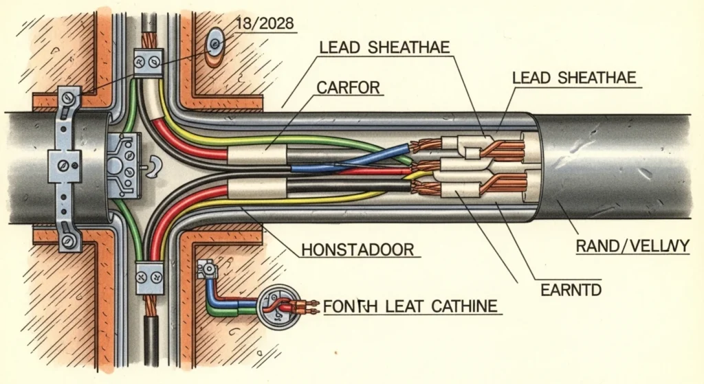 Lead Sheathed Wiring System Explained