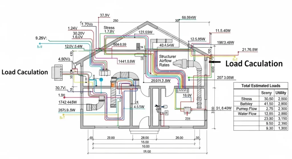 Load Calculation for House