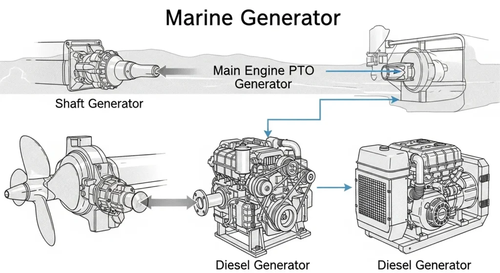 Marine Generator Types
