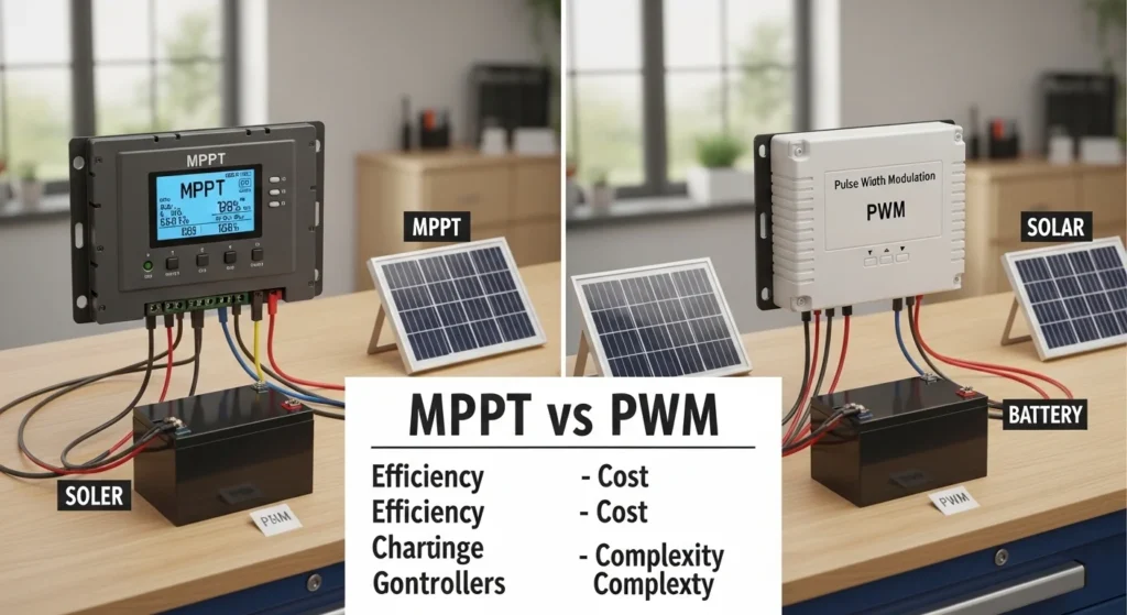 MPPT vs PWM