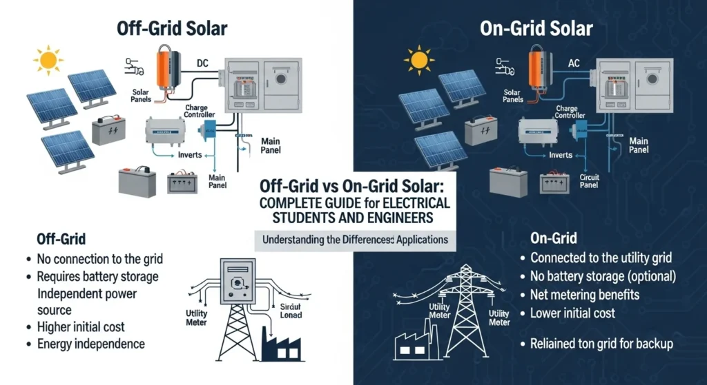 Off-Grid vs On-Grid Solar