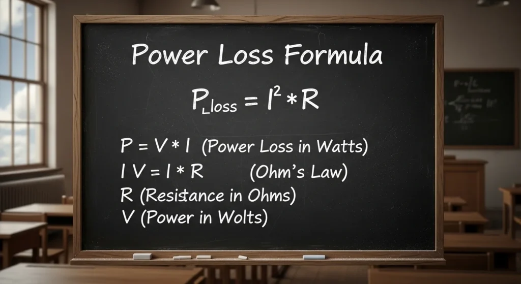 Power Loss Formula