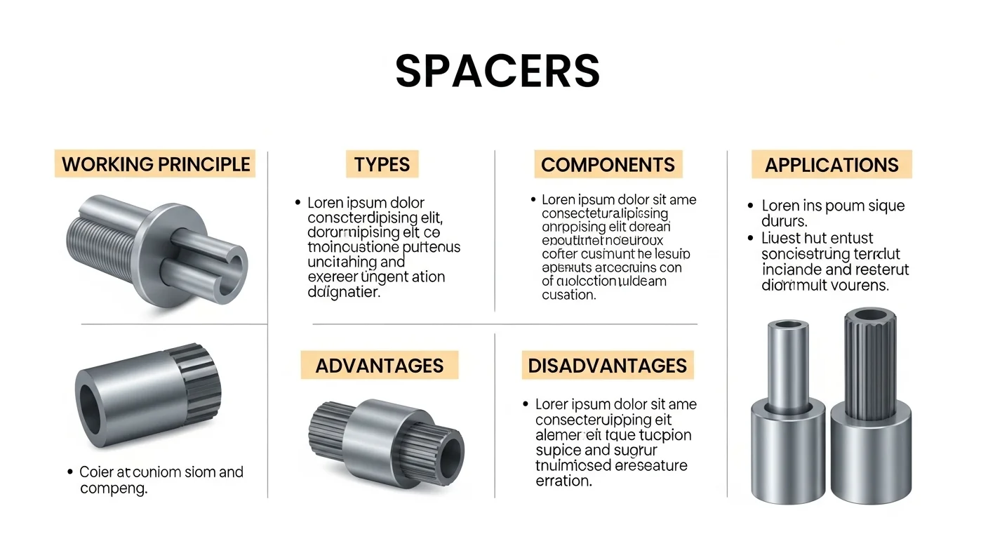 Spacers: Working Principle, Types, Components, Applications, Advantages ...