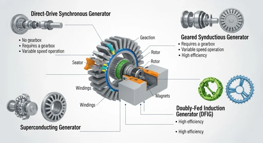 Wind Turbine Generator Types