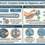 Adjustable wrench