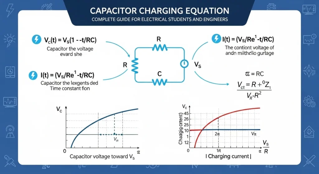 Capacitor Charging Equation