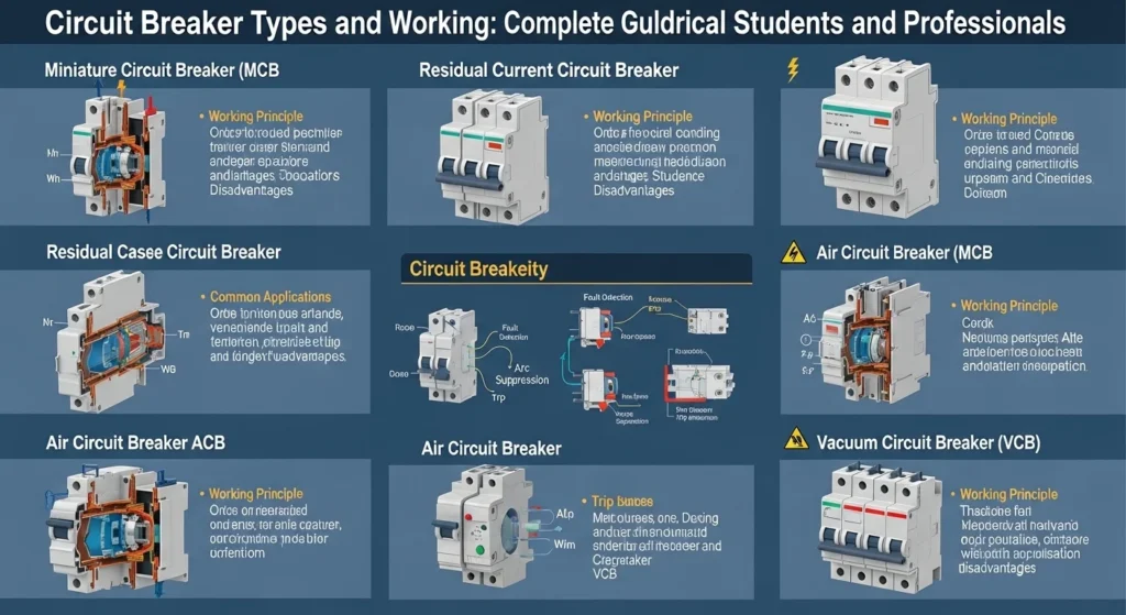 Circuit Breaker Types and Working