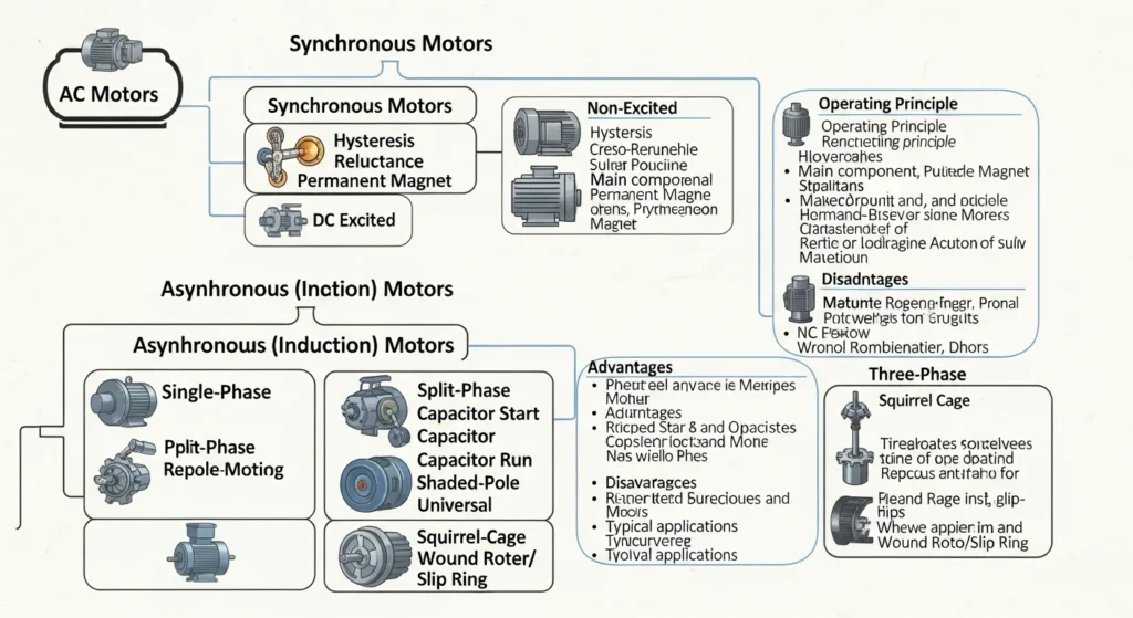Classification of AC Motors