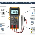 Digital insulation tester