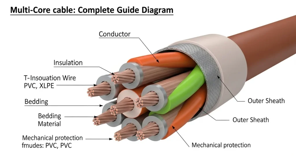 Multi Core Cable