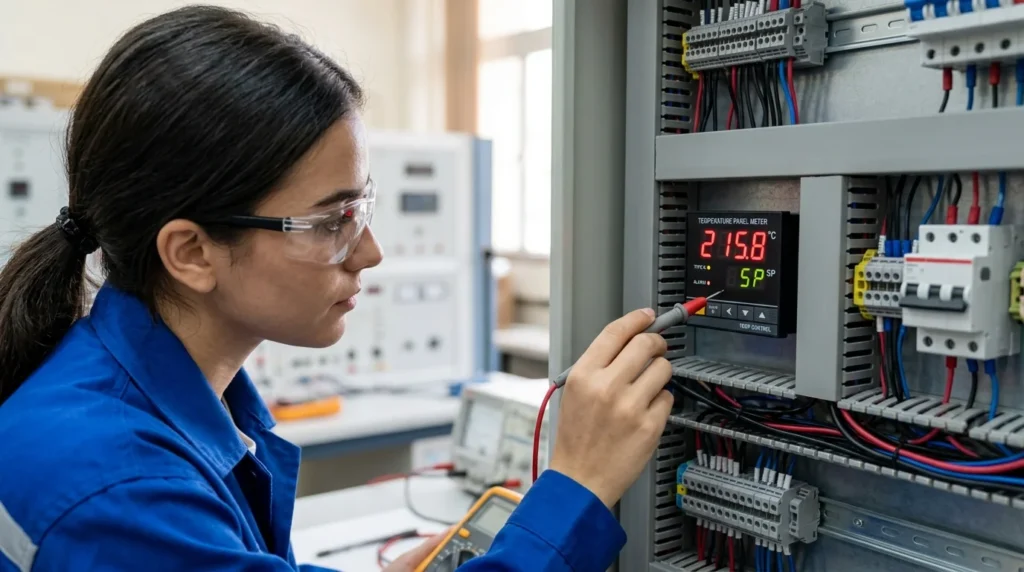 Temperature Panel Meter