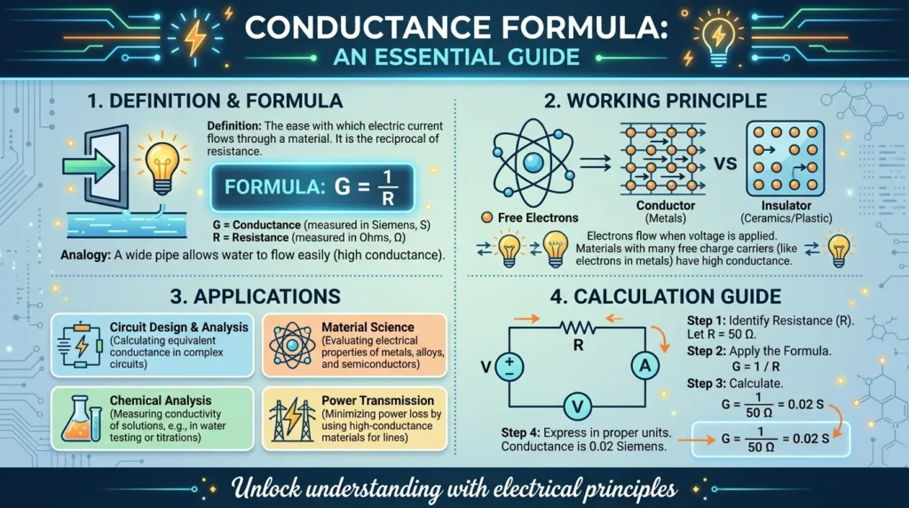 Conductance Formula