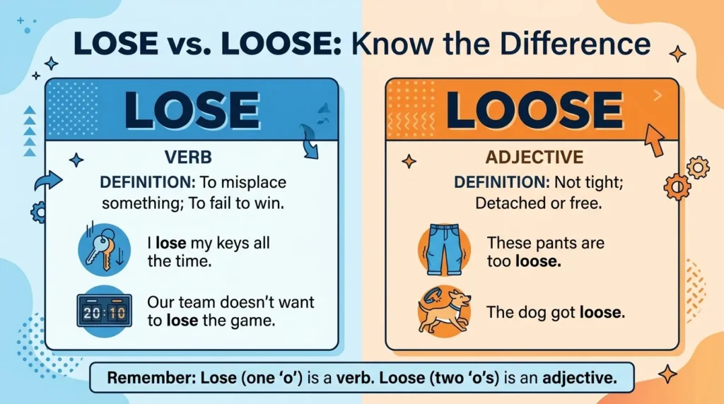 lose vs loose