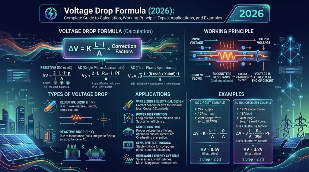 Voltage Drop Formula