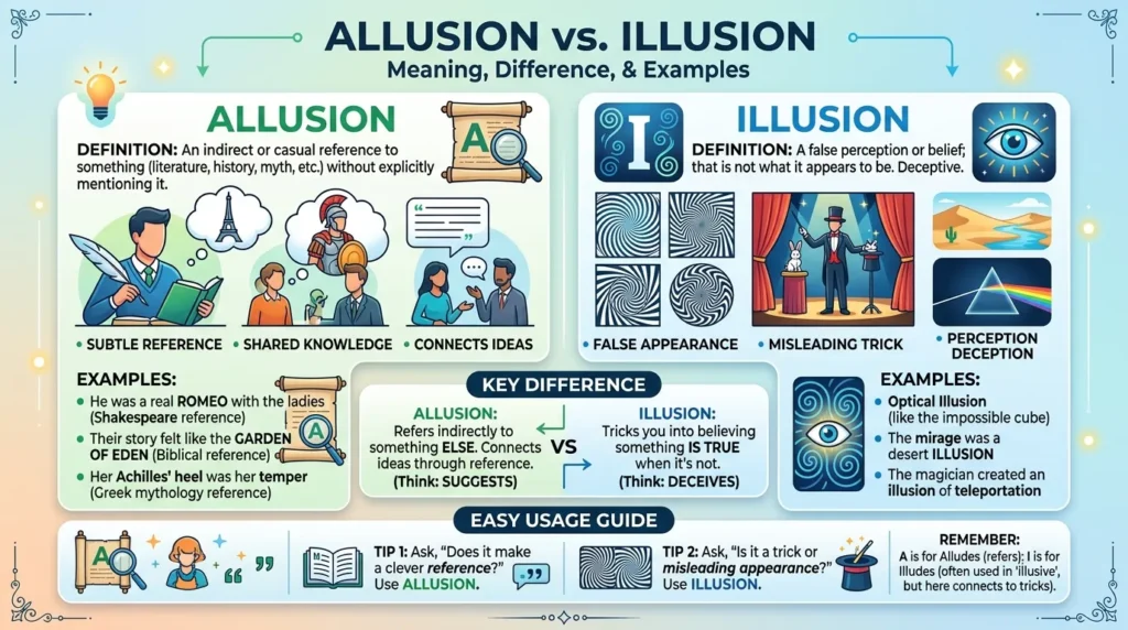 allusion vs illusion