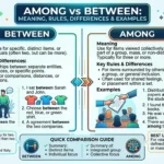 among vs between