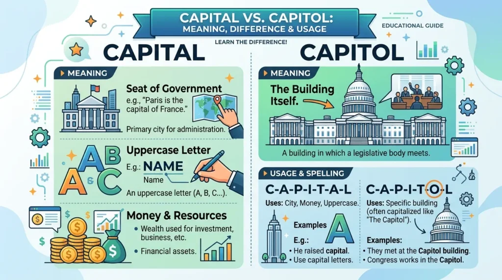 capital vs capitol