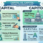 capital vs capitol