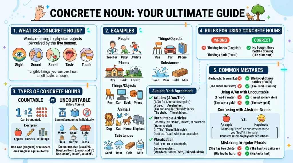 Concrete Noun