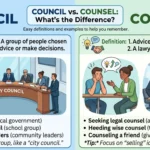 council vs counsel
