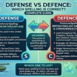 defense vs defence