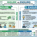 insure vs ensure