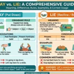 lay vs lie