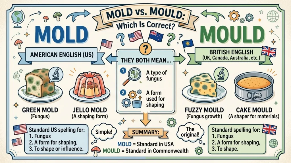 mold vs mould