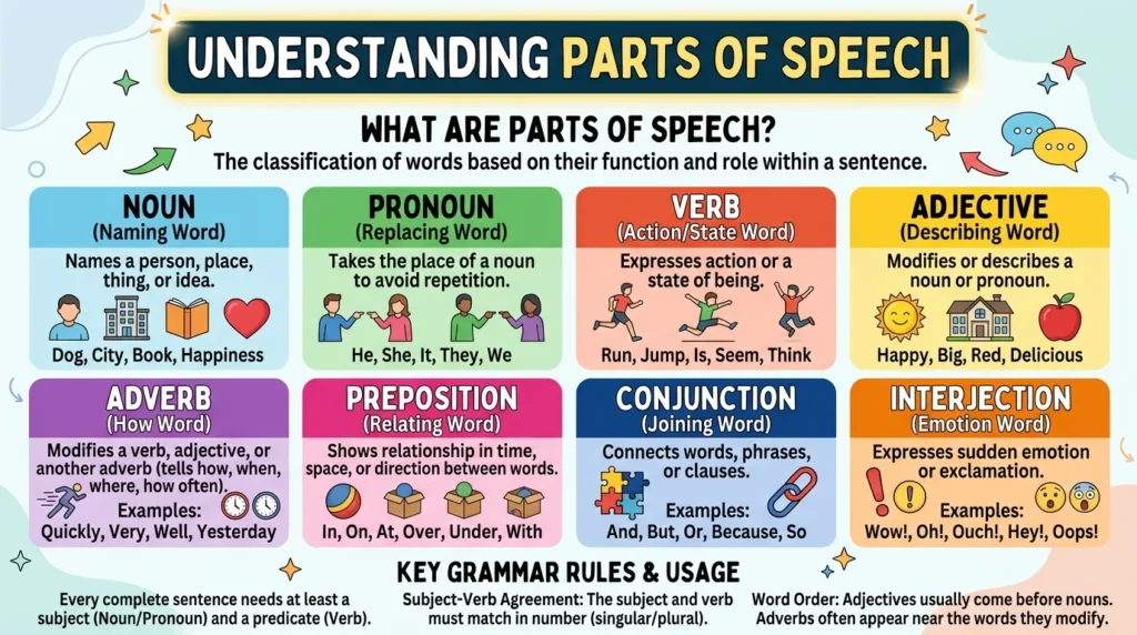 parts of speech