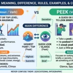 peak vs peek