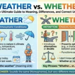 weather vs whether