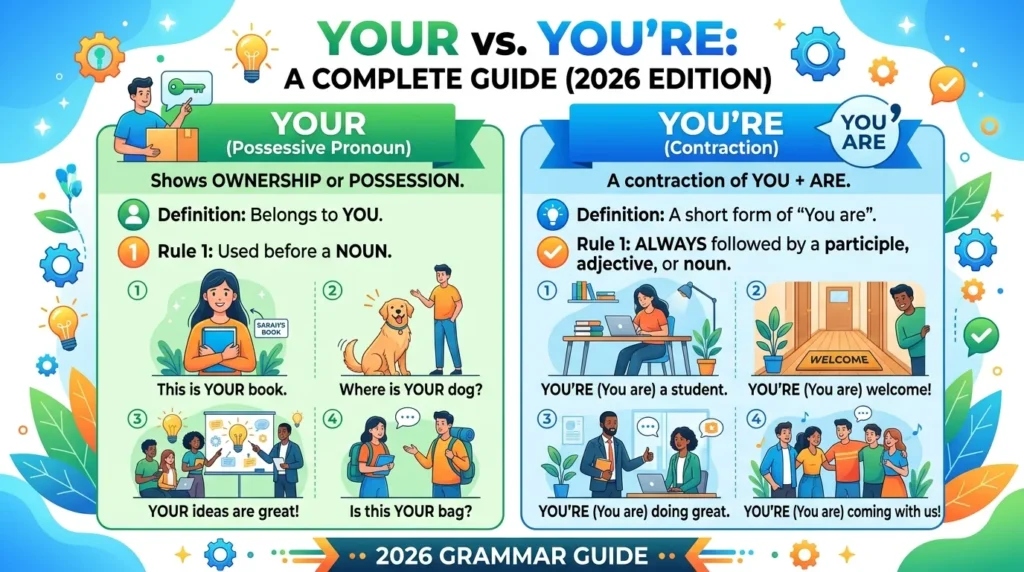 your vs you're