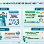 Eminent vs Imminent