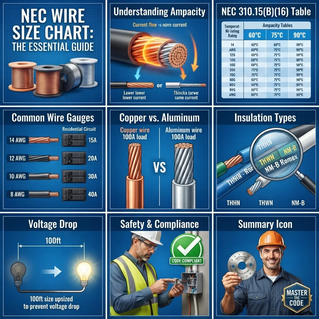 NEC Wire Size Chart