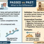 Passed vs Past