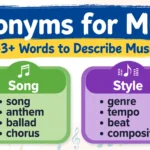 Synonyms for Music